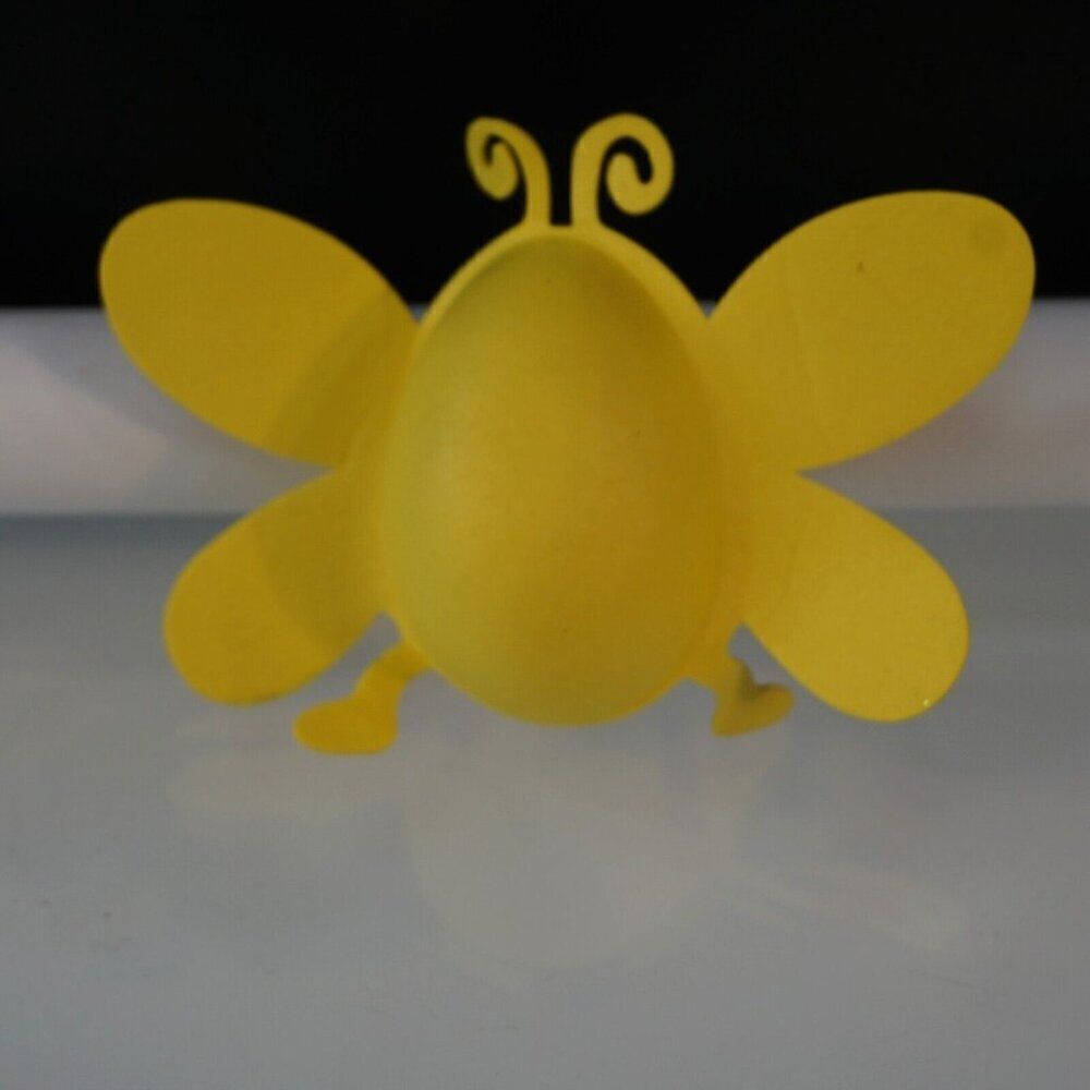 4 Funny Face Easter Decorations Fillable Plastic Eggs - Picture 3 of 10